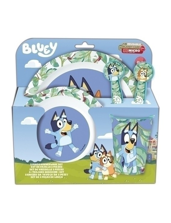 Safta-Bluey Set Micro Kids 5 Piezas En E