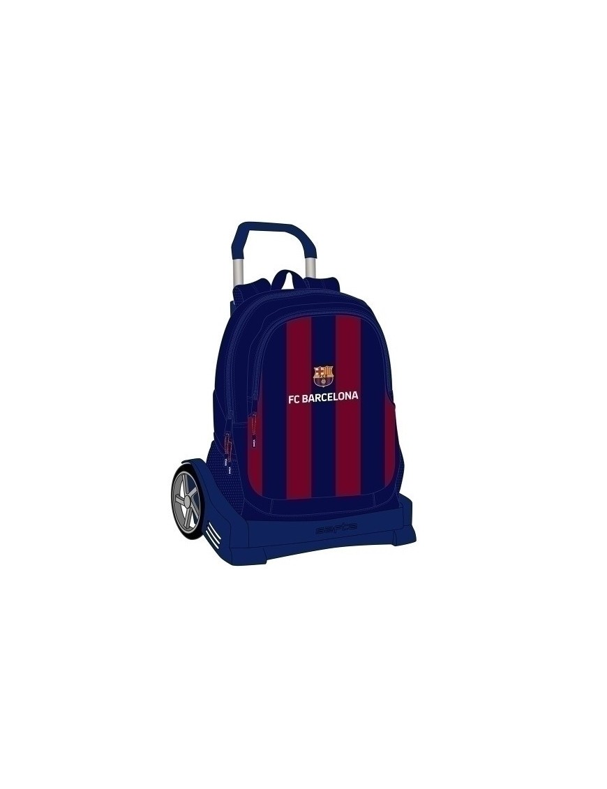 Safta-F.C.Barcelona Mochila 665+Carro Ev