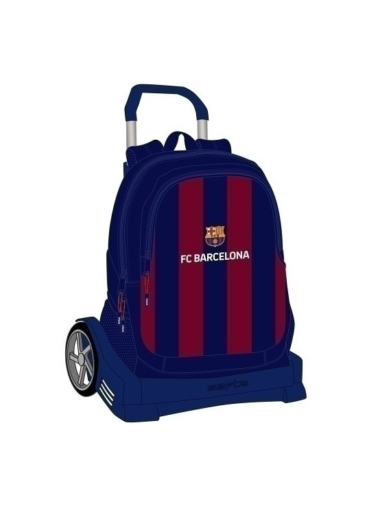 Safta-F.C.Barcelona Mochila 665+Carro Ev