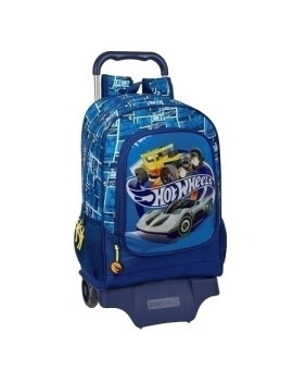 Safta-Hot Wheels Mochila 522+Carro 905