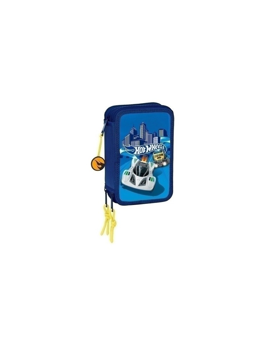 Safta-Hot Wheels Plumier Triple 36 Pz.