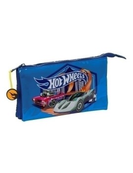 Safta-Hot Wheels Portatodo Triple