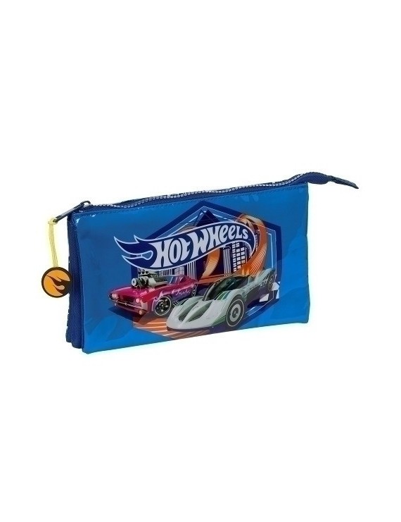 Safta-Hot Wheels Portatodo Triple