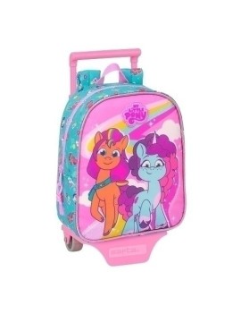 Safta-My Little Pony Mochila 232+Carro 8