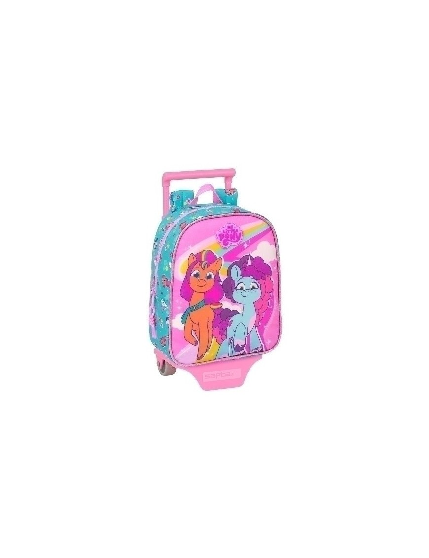 Safta-My Little Pony Mochila 232+Carro 8