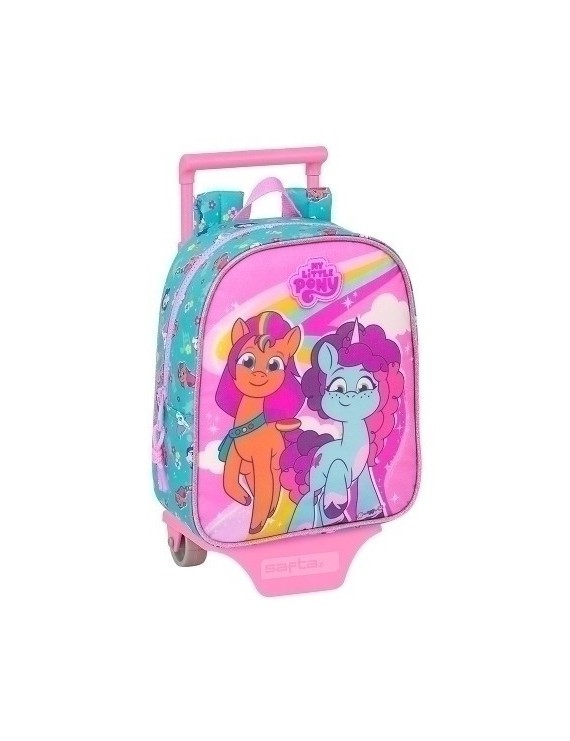 Safta-My Little Pony Mochila 232+Carro 8