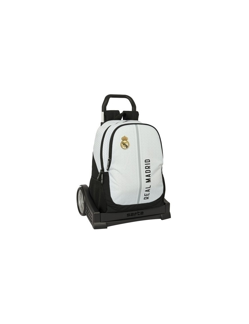 Safta-Real Madrid Mochila 665+Carro Evol