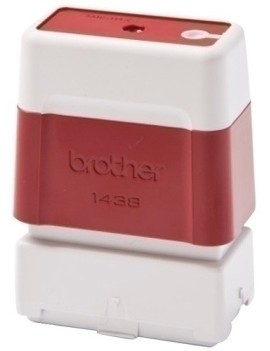 Sello Pers. E.A. Brother 38X14 Mm. Rojo