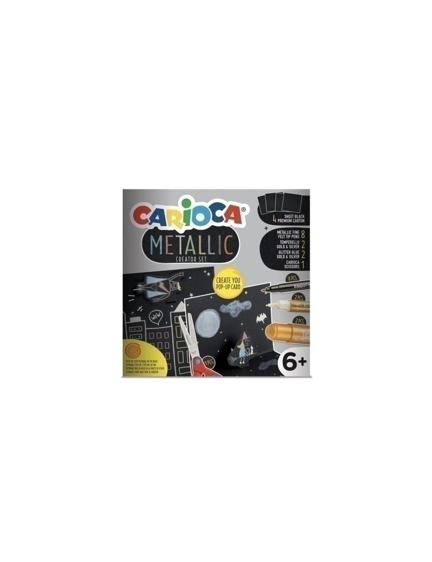 Set Carioca Pop Up Creator 17 Pcs