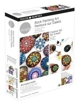 Set Daler Rowney Creativo Rock Painting