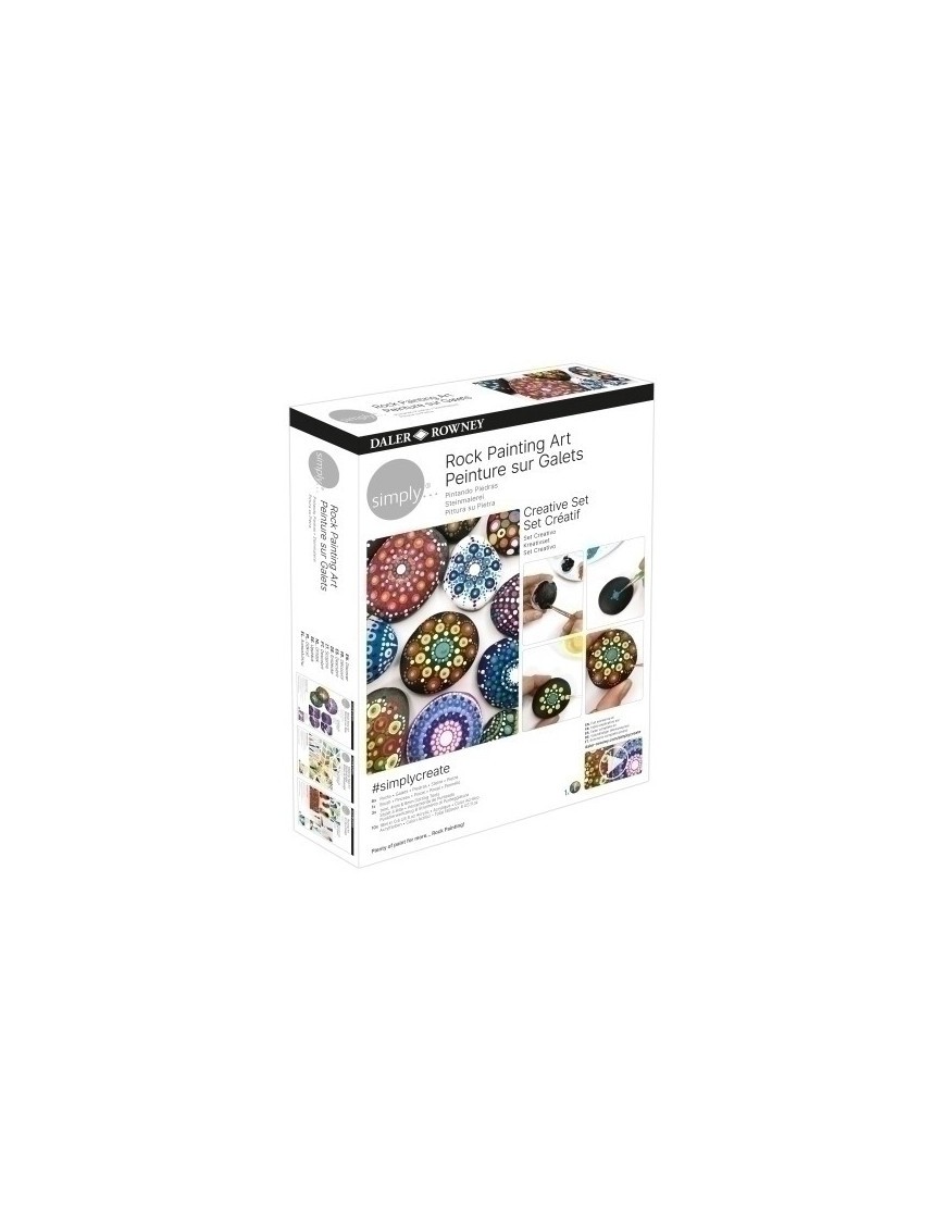 Set Daler Rowney Creativo Rock Painting