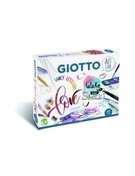 Set Juego Giotto Art Lab Fancy Lettering