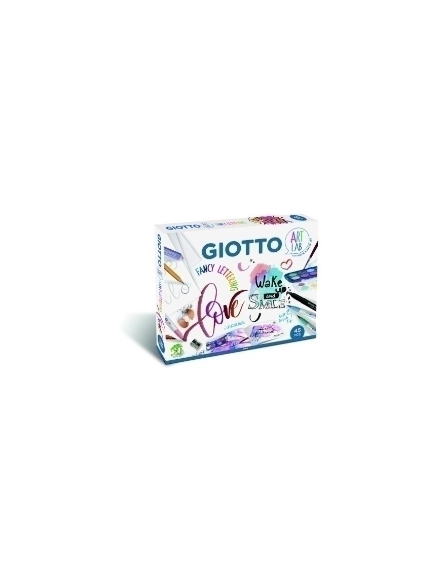 Set Juego Giotto Art Lab Fancy Lettering