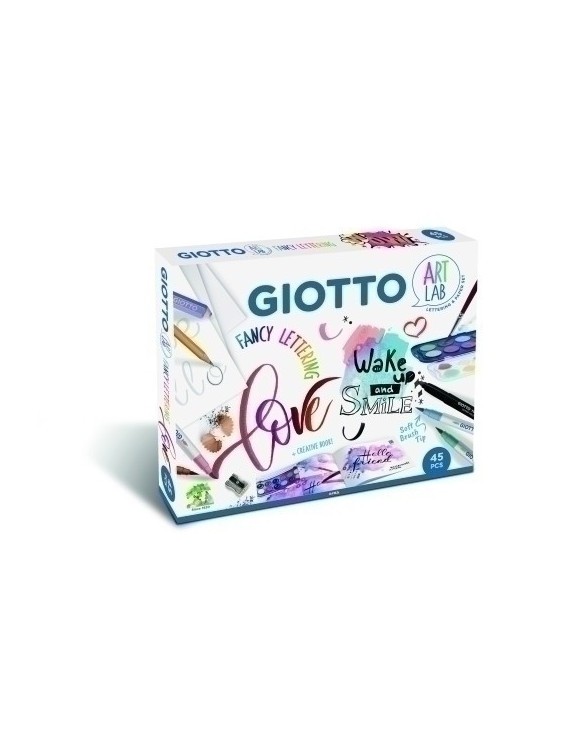 Set Juego Giotto Art Lab Fancy Lettering