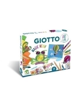 Set Juego Giotto Art Lab Magic Neon