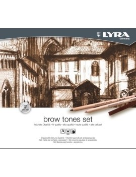 Set Lyra Rembrandt T. Marrones C/25