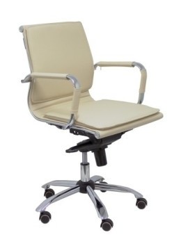 Silla Piqueras Yeste Similpiel Crema