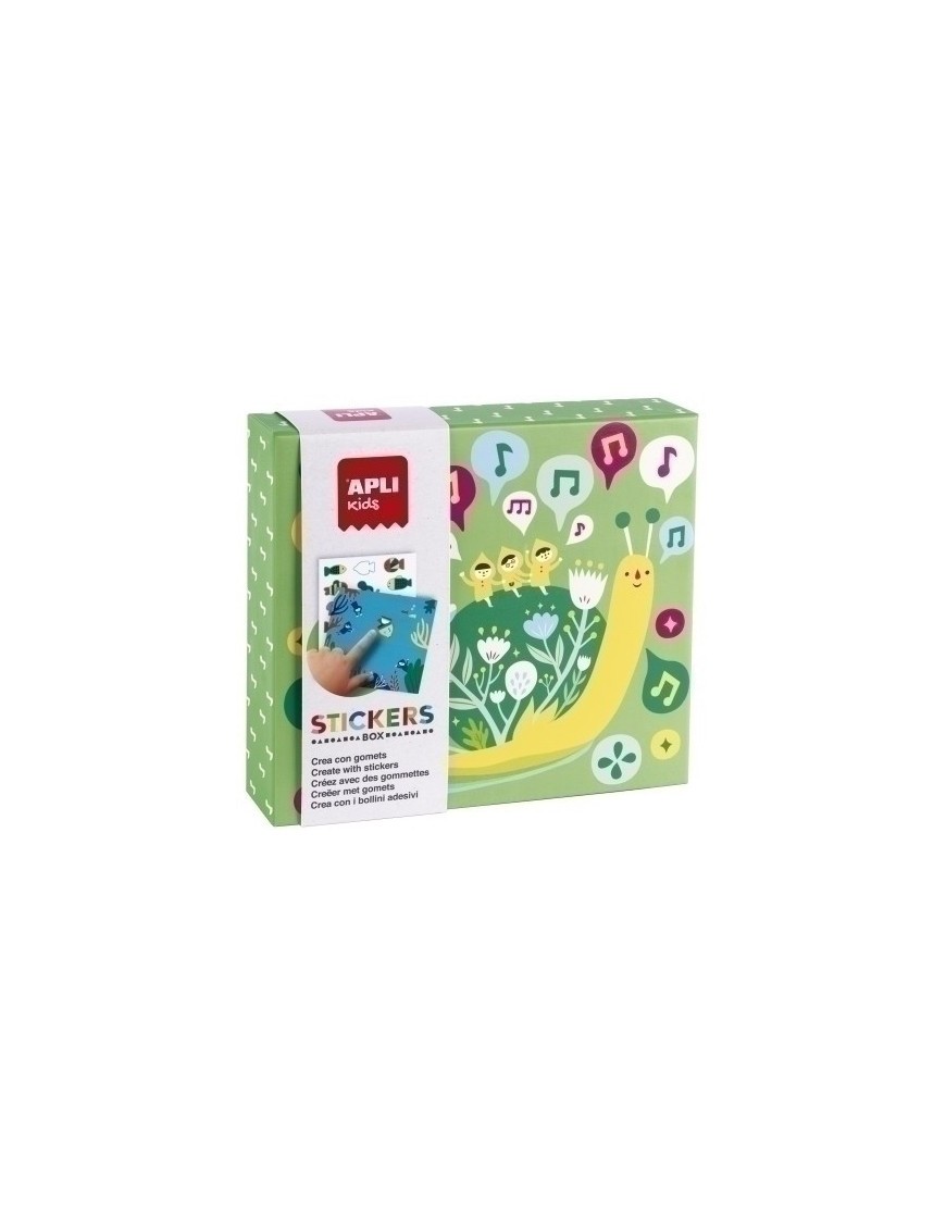 Stickers Game Caja Carton Lilliput