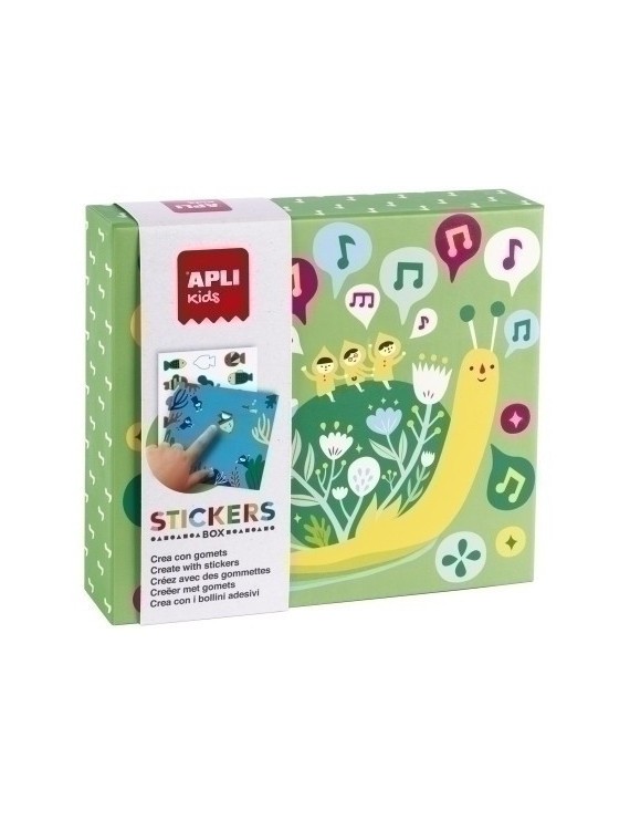 Stickers Game Caja Carton Lilliput