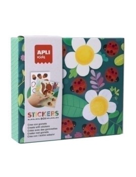 Stickers Game Caja Carton Mariquita