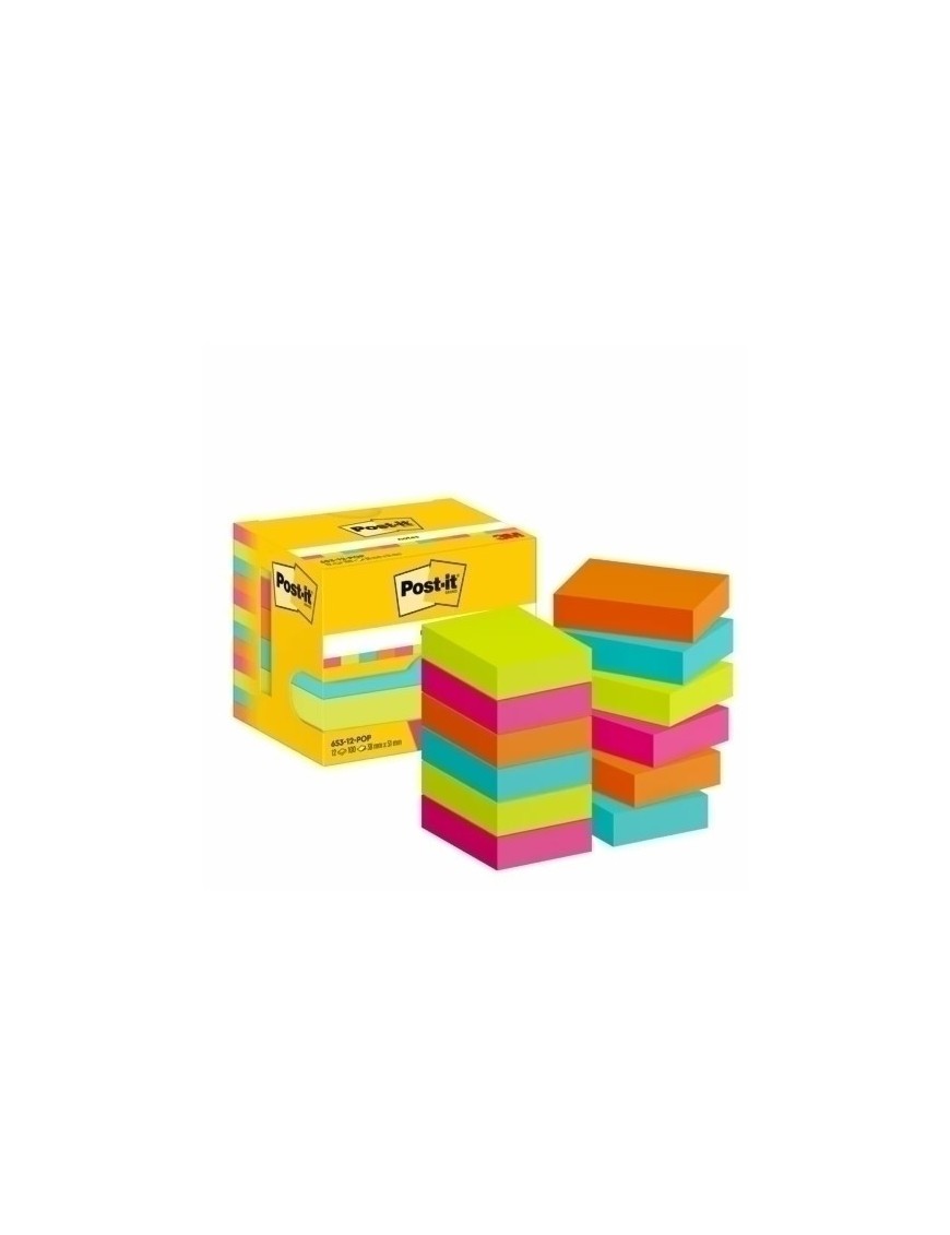 Taco Notas Post-It 653-Pop P/12