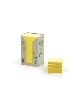 Taco Notas Post-It Recicl. Amar. 653/1T