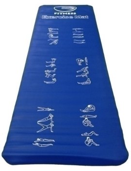 Tapete De Gimnasia Pvc Foam Domela Azul