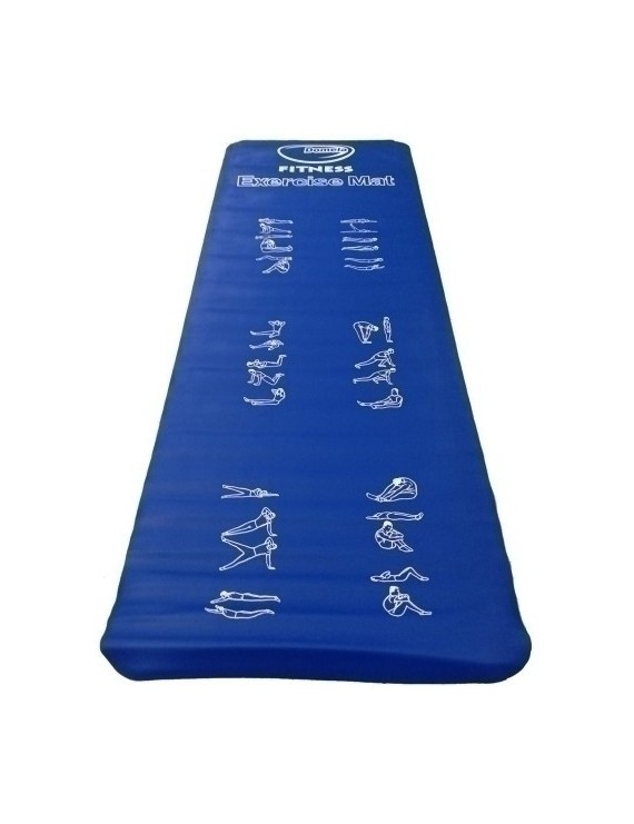 Tapete De Gimnasia Pvc Foam Domela Azul