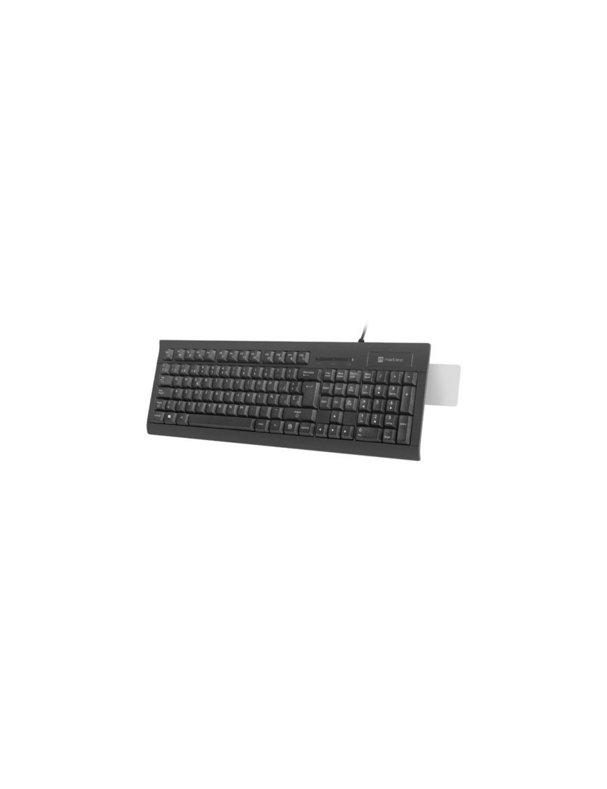 Teclado Natec Moray Con Lector Tarjetas