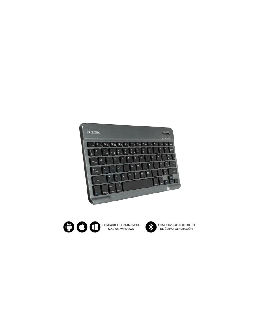 Teclado Tablet Subblim Smart Bt Gris