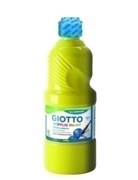 Tempera Giotto Acril 500 Ml Amarillo