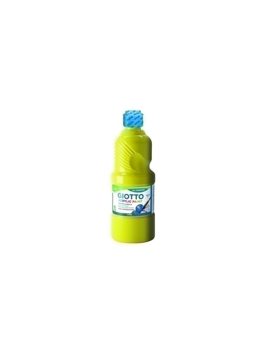 Tempera Giotto Acril 500 Ml Amarillo