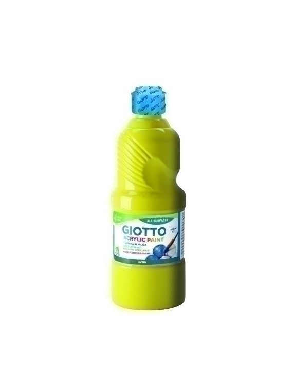 Tempera Giotto Acril 500 Ml Amarillo