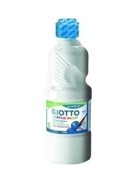 Tempera Giotto Acril 500 Ml Blanco