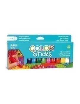 Tempera Apli Sticks Surtido 10G E/12