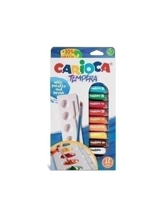 Tempera Carioca Tubo 10Ml C/12