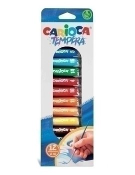 Tempera Carioca 12Ml Estuche 12