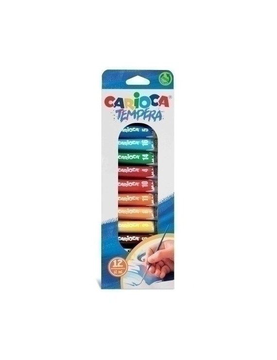 Tempera Carioca 12Ml Estuche 12