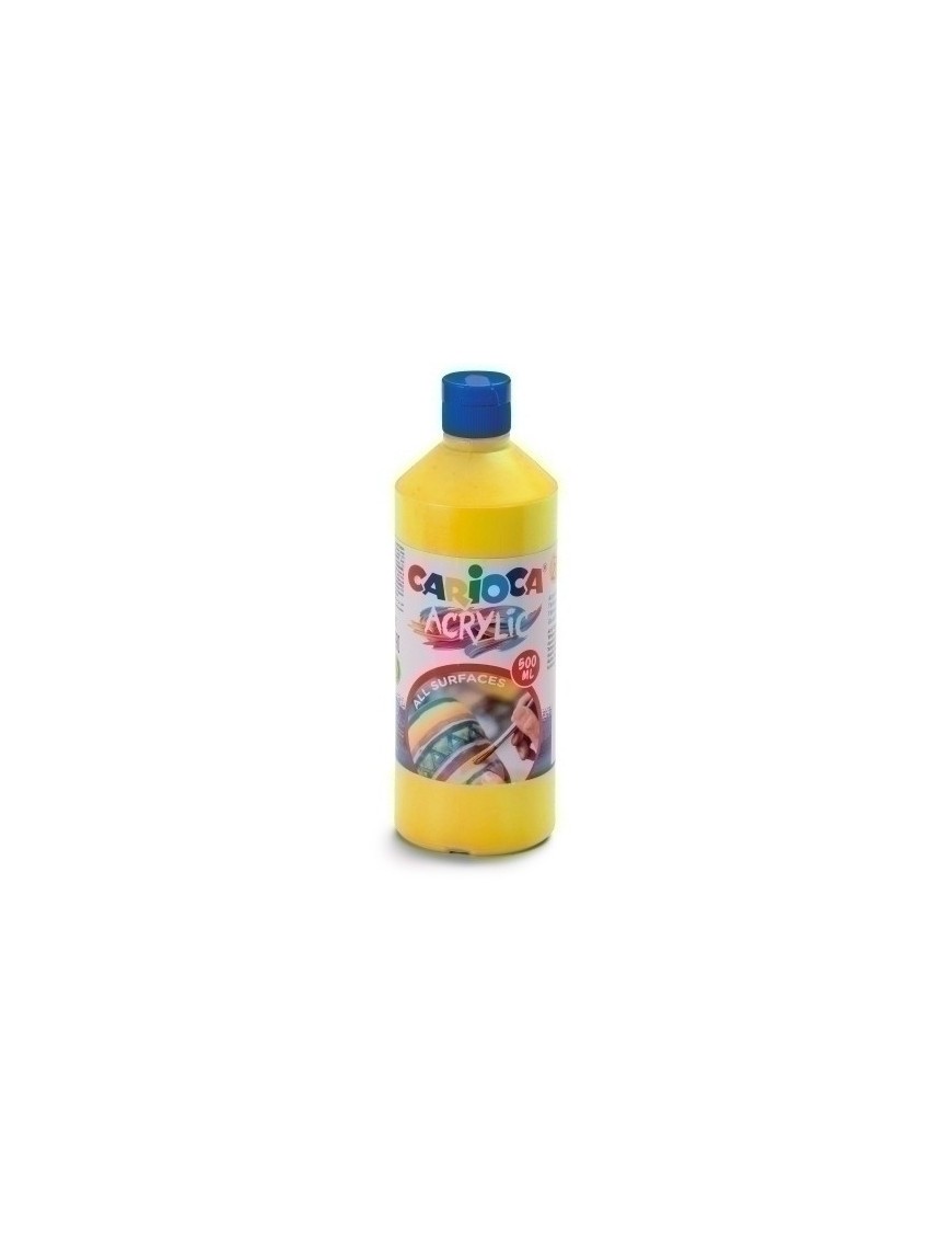 Tempera Carioca Acr.Liq.500Ml Amarillo