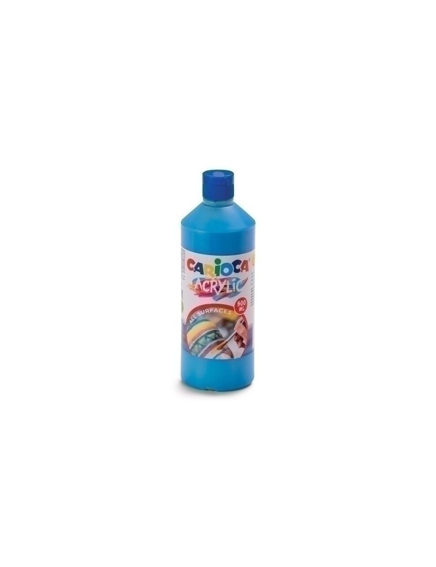 Tempera Carioca Acr.Liq.500Ml Azul