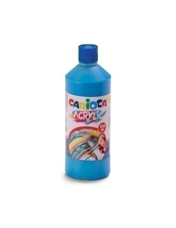 Tempera Carioca Acr.Liq.500Ml Azul