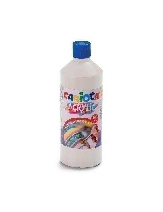 Tempera Carioca Acr.Liq.500Ml Blanco