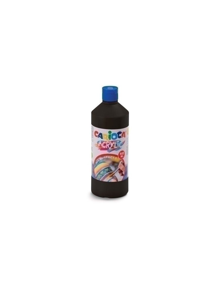 Tempera Carioca Acr.Liq.500Ml Negro