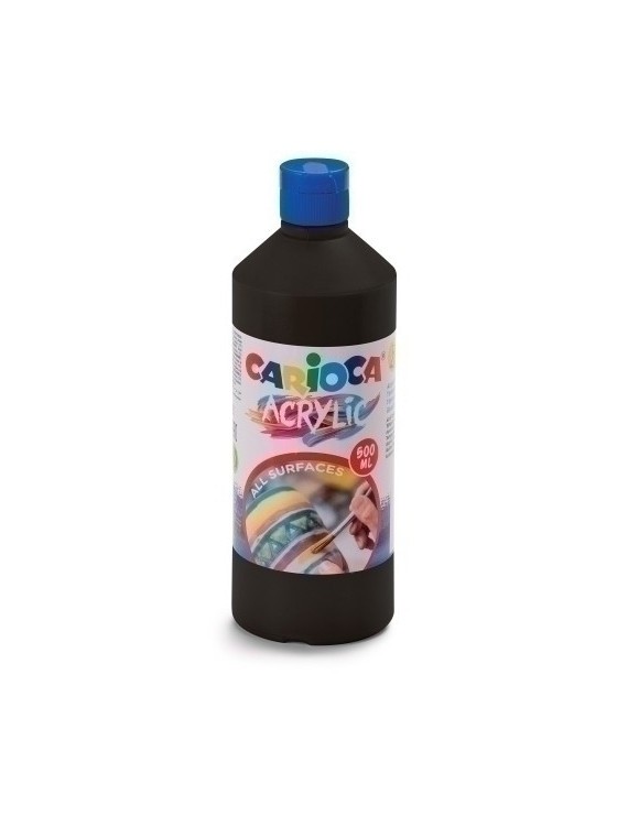 Tempera Carioca Acr.Liq.500Ml Negro