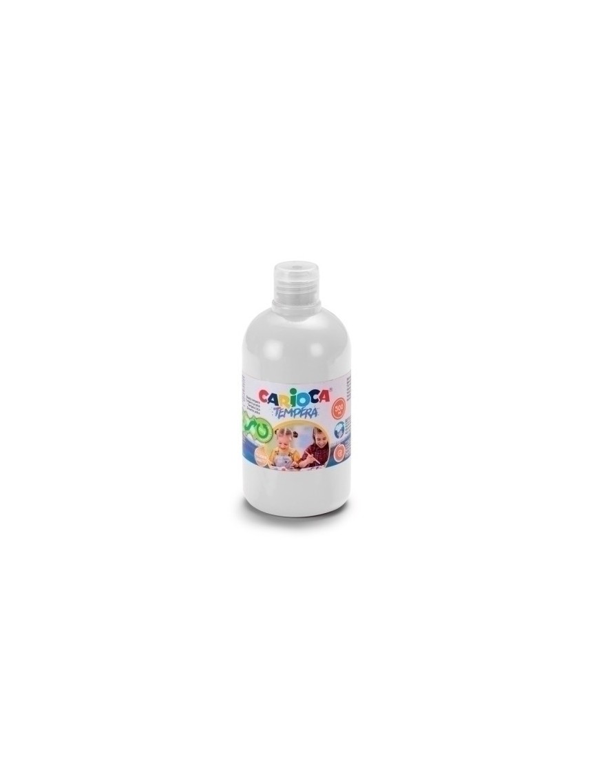 Tempera Carioca Liq.500 Ml Blanco