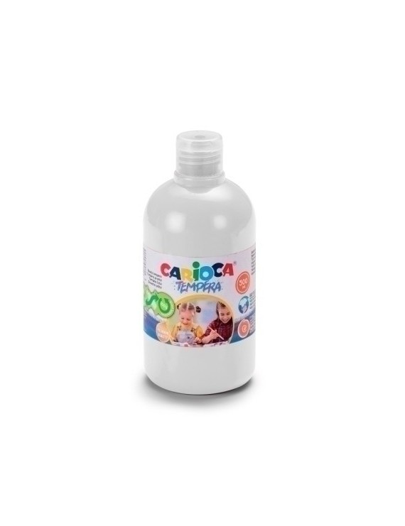 Tempera Carioca Liq.500 Ml Blanco