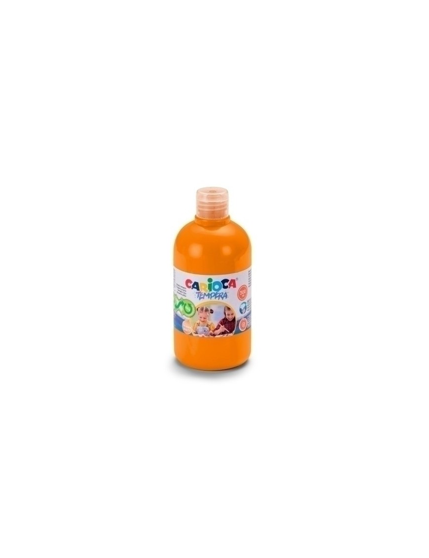 Tempera Carioca Liq.500 Ml Naranja