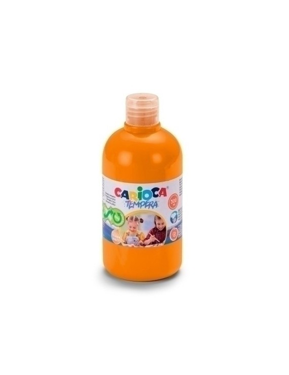 Tempera Carioca Liq.500 Ml Naranja