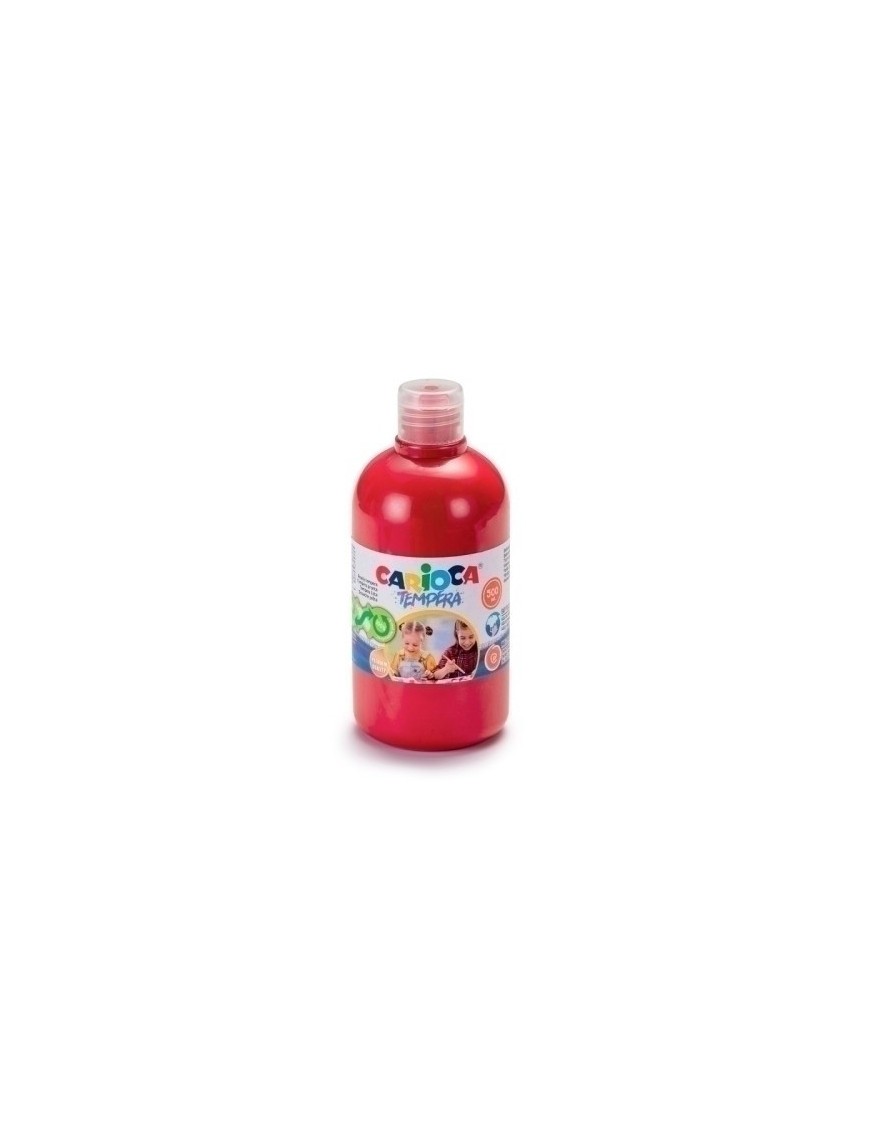 Tempera Carioca Liq.500 Ml Rojo