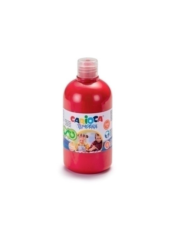 Tempera Carioca Liq.500 Ml Rojo